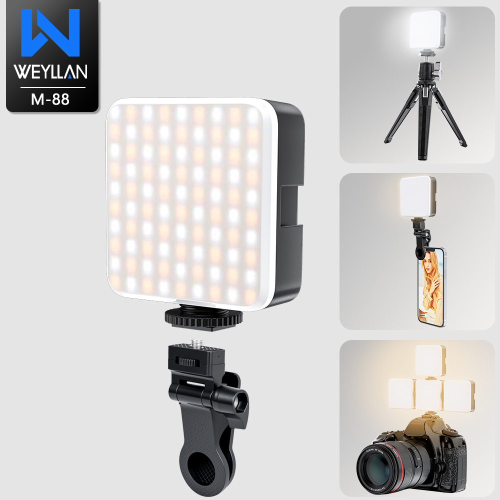 Photography Lighting Brands - WEYLLAN M-88 2000mAh LED الفيديو الضوئي