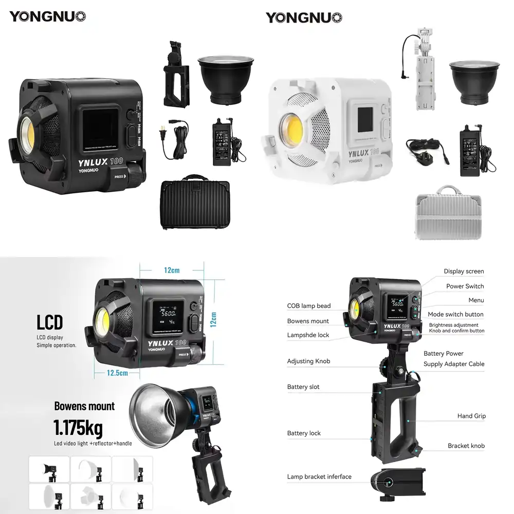 Photography Lighting Handheld - ضوء فيديو LED محمول باليد YONGNUO