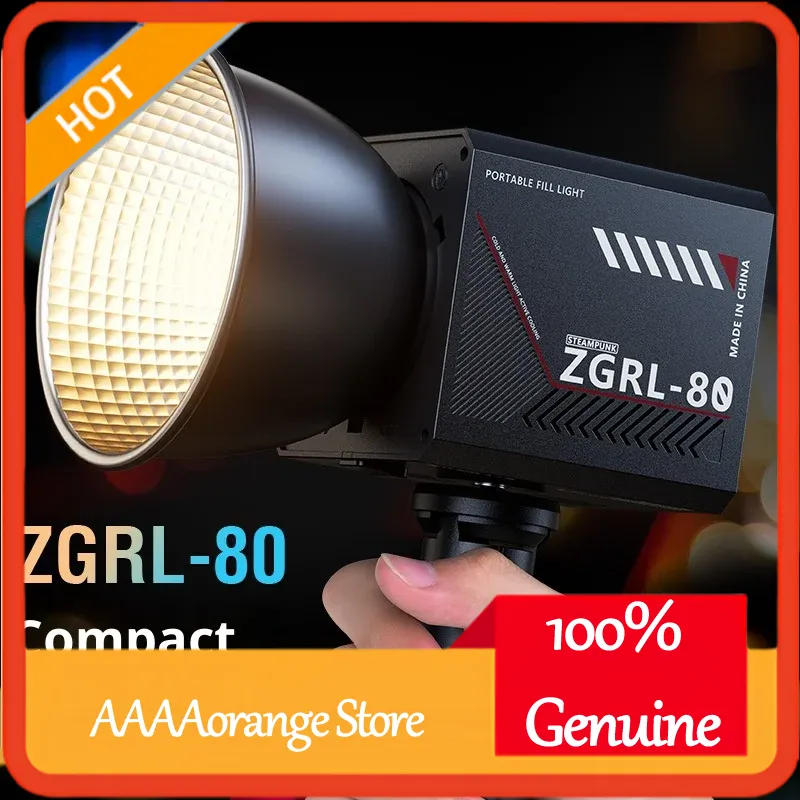 Photography Lighting Handheld - ZGRL80 80 واط COB LED الفيديو