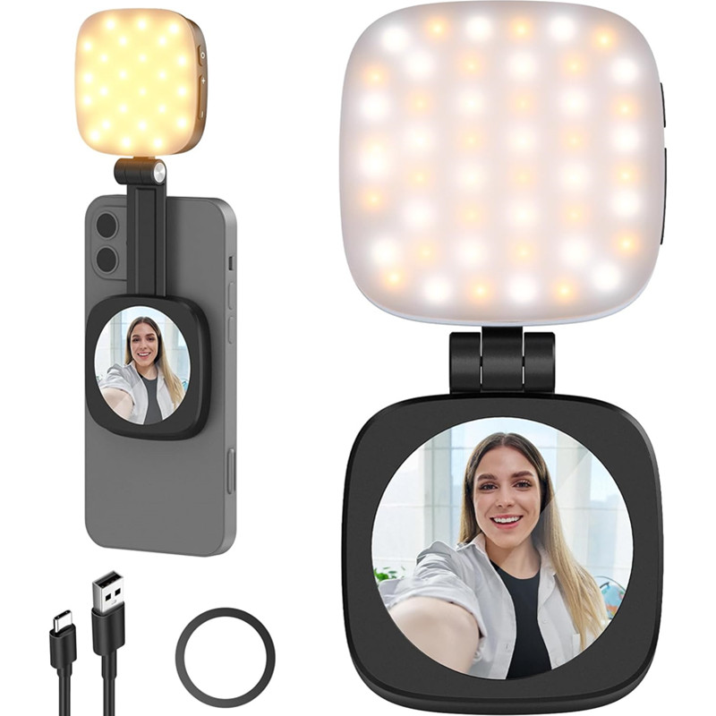 Photography Lighting Brands - 2 في 1 ضوء سيلفي للهاتف
