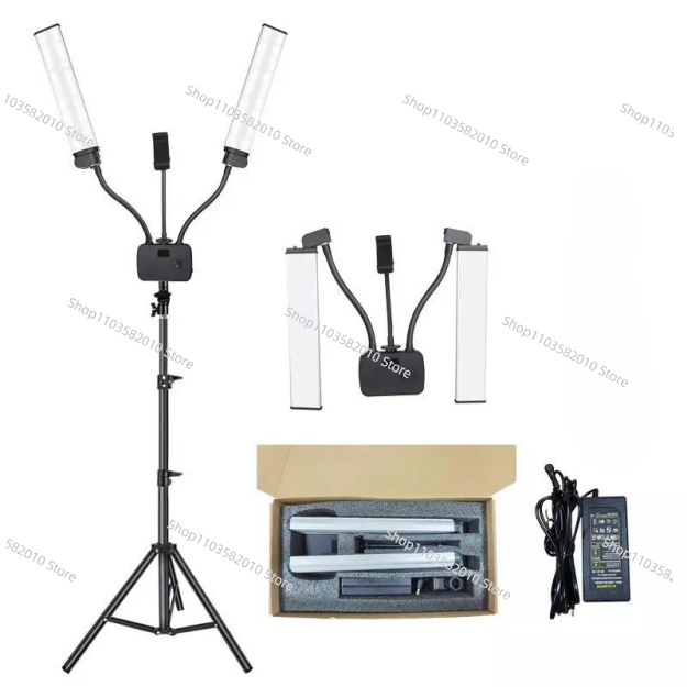 Photography Mobile Lighting - طوي الذراع المزدوج ملء الضوء الإنترنت