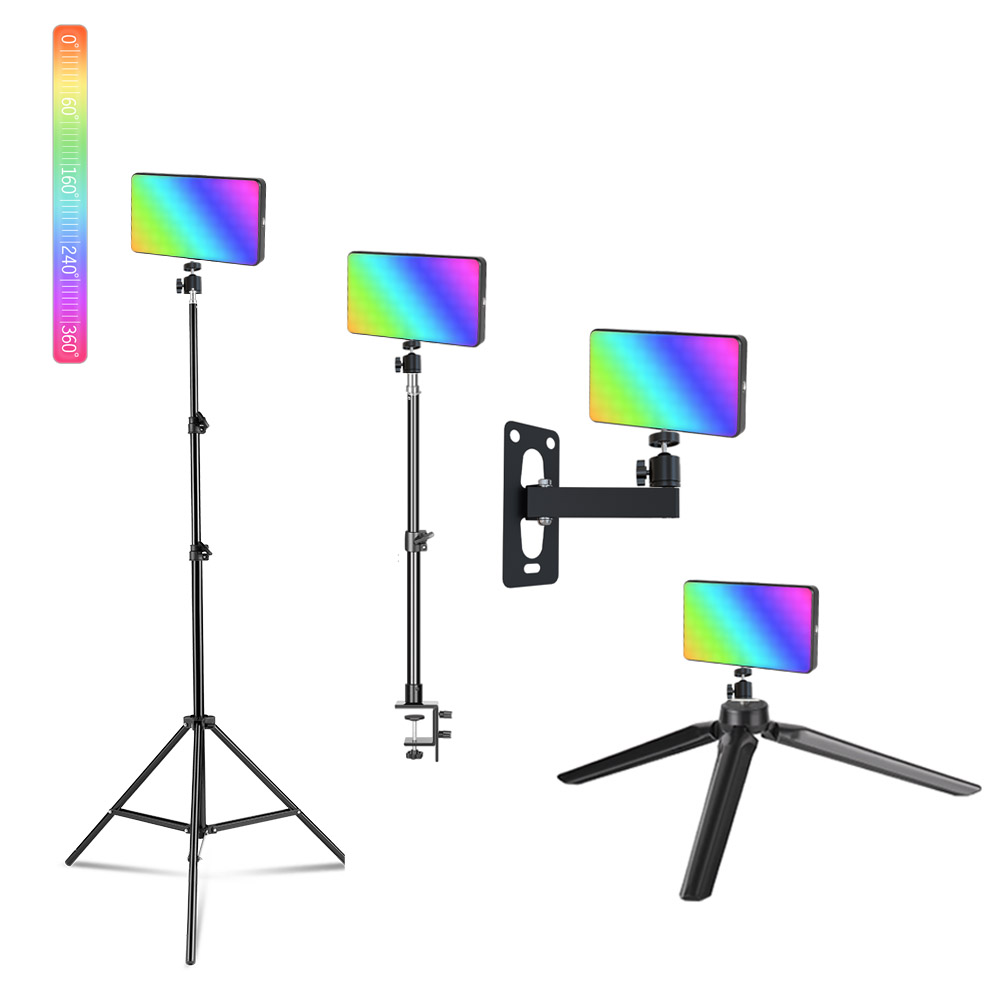 Photography Lighting Description - SH W140 LED RGB الفيديو الضوئي
