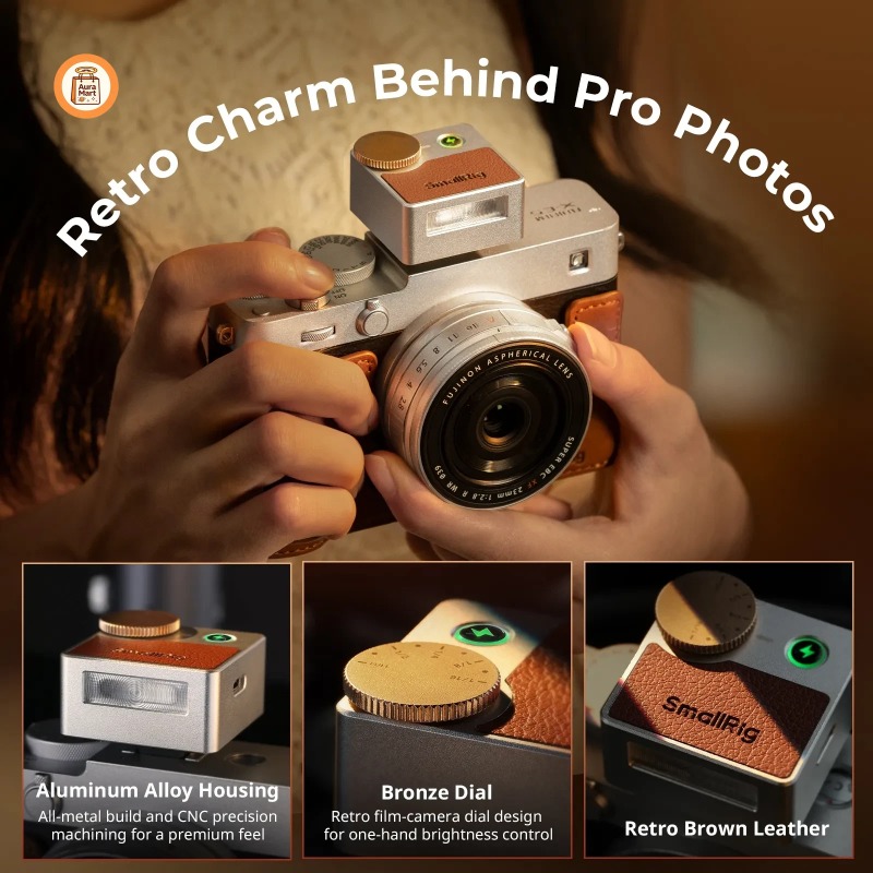 فلاش سبيدلايت صغير من نوع Smal - مراجعة Photography Lighting Kit Portable وسعره