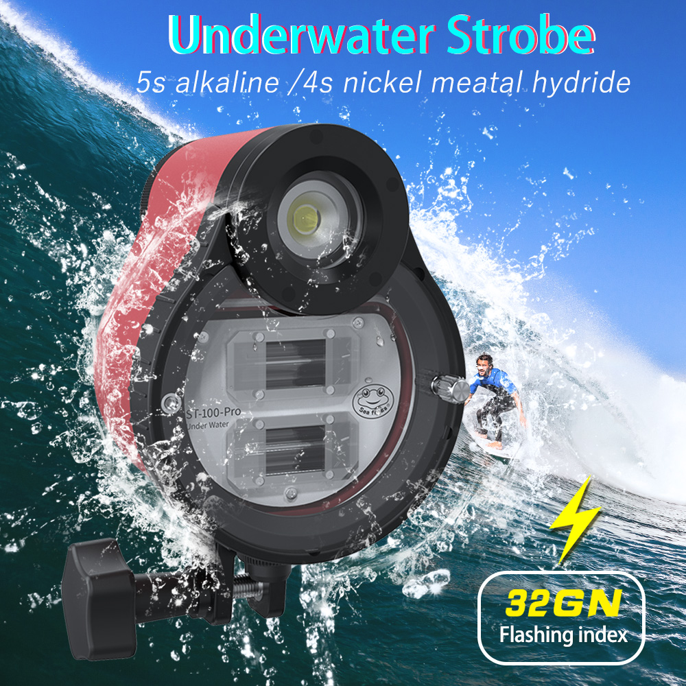 Searogs ST-100 Pro تحت الماء ا - مراجعة Photography Lighting Brands وسعره
