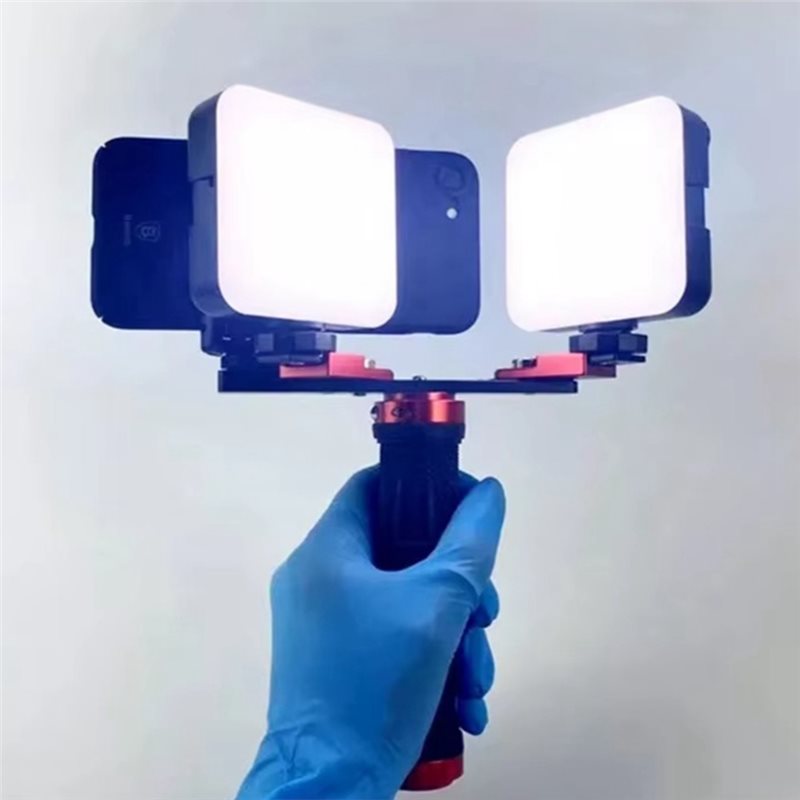 حامل هاتف محمول اقتصادي ومتعدد - مراجعة Photography Mobile Lighting وسعره