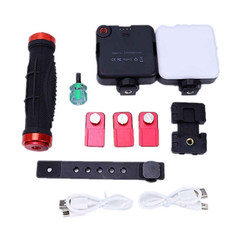 حامل هاتف محمول اقتصادي ومتعدد - مراجعة Photography Mobile Lighting وسعره