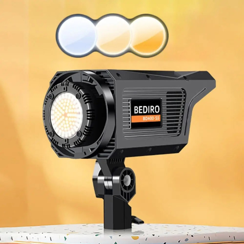 100 واط استوديو ضوء فلاش بوينز - مراجعة Photography Lighting Description وسعره