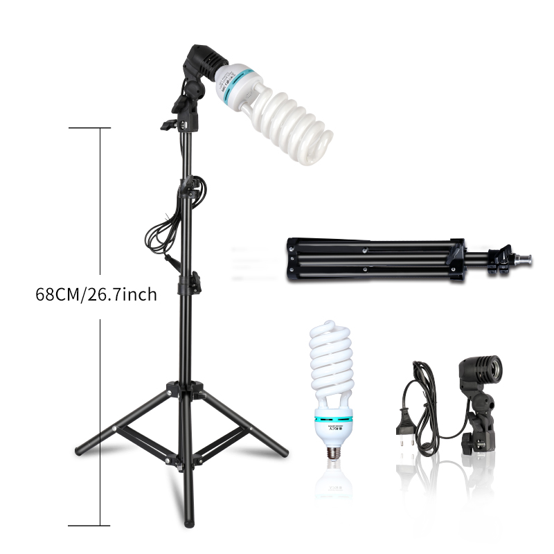 2 قطعة 135 واط 5500 كيلو التصو - مراجعة Photography Lighting Kit Portable وسعره