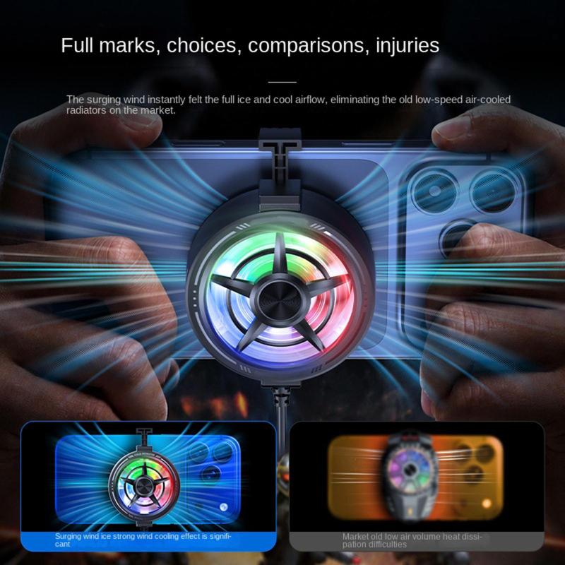 مروحة تبريد للهاتف قابلة للتثب - مراجعة Photography Lighting Game وسعره