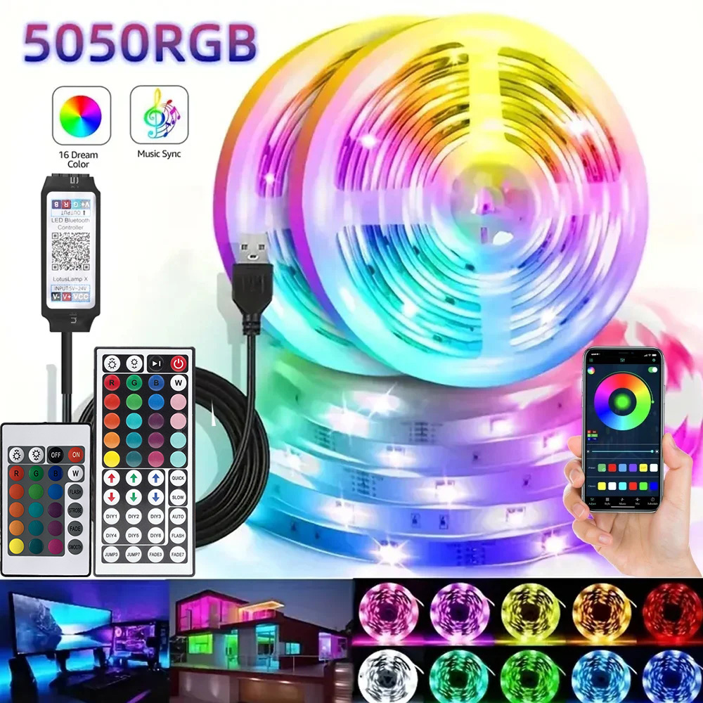 الذكية RGB LED الألعاب شرائط م - مراجعة Photography Lighting Game وسعره