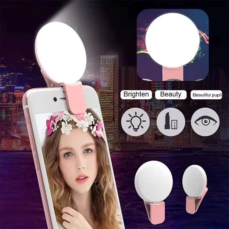 مصباح حلقي صغير محمول للسيلفي، - مراجعة Photography Lighting Game وسعره