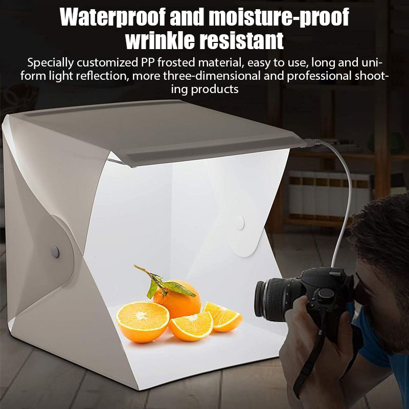 صندوق تصوير محمول 20 سم مع إضا - مراجعة Photography Lighting Handheld وسعره