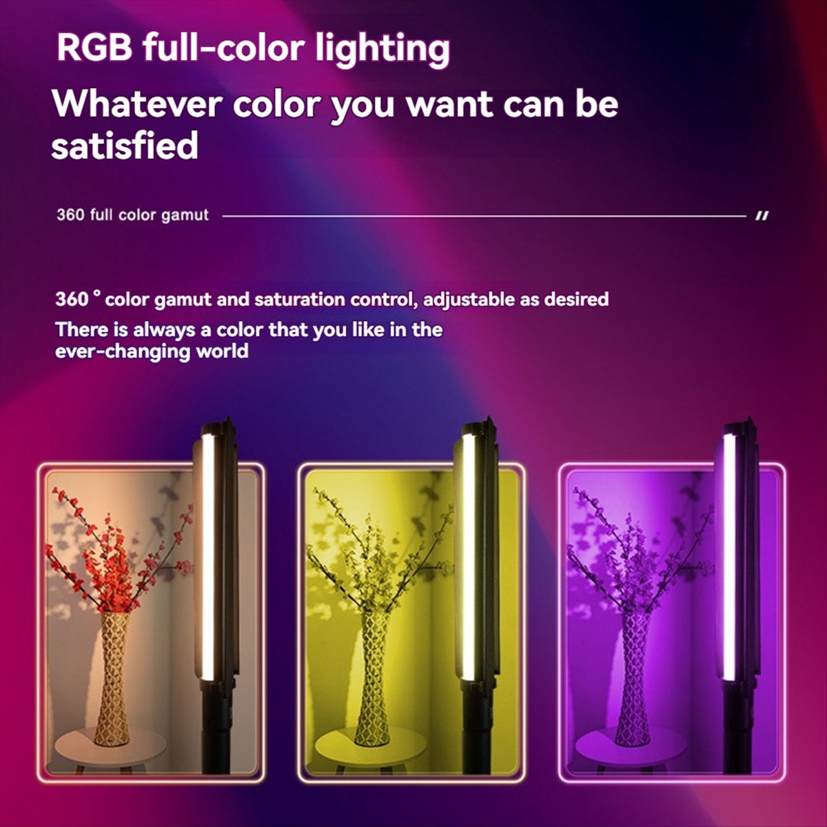 مصباح يدوي M05K RGB بقوة 20 وا - مراجعة Photography Lighting Handheld وسعره