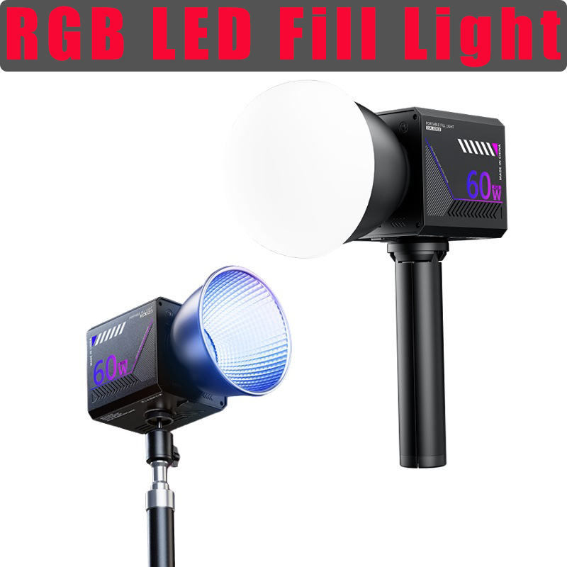 ضوء فيديو RGB بقوة 60 واط، إضا - مراجعة Photography Lighting Meter وسعره