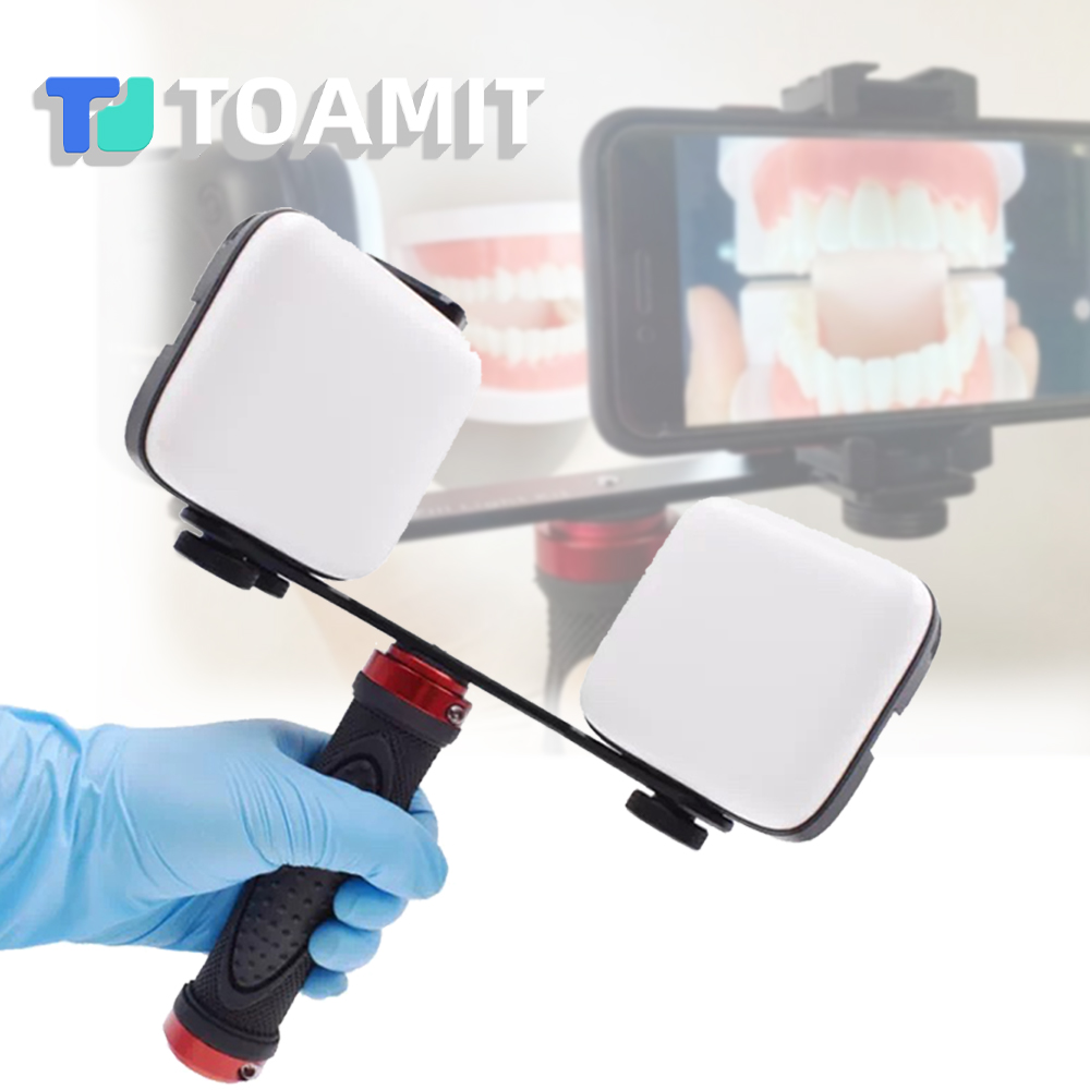 ضوء تصوير الأسنان، فلاش LED بل - مراجعة Photography Lighting Kit Portable وسعره