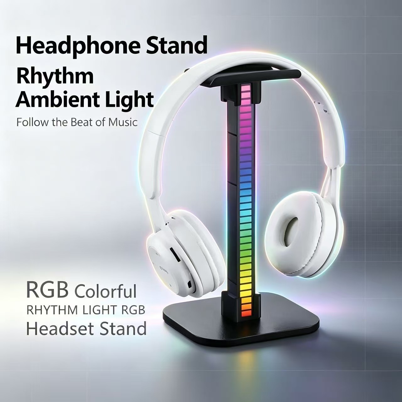 حامل سماعات ألعاب USB مع إضاءة - مراجعة Photography Lighting Game وسعره