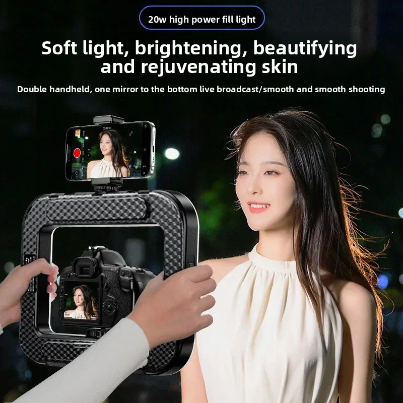 ضوء LED حلقي محمول باليد جديد  - مراجعة Photography Lighting Game وسعره